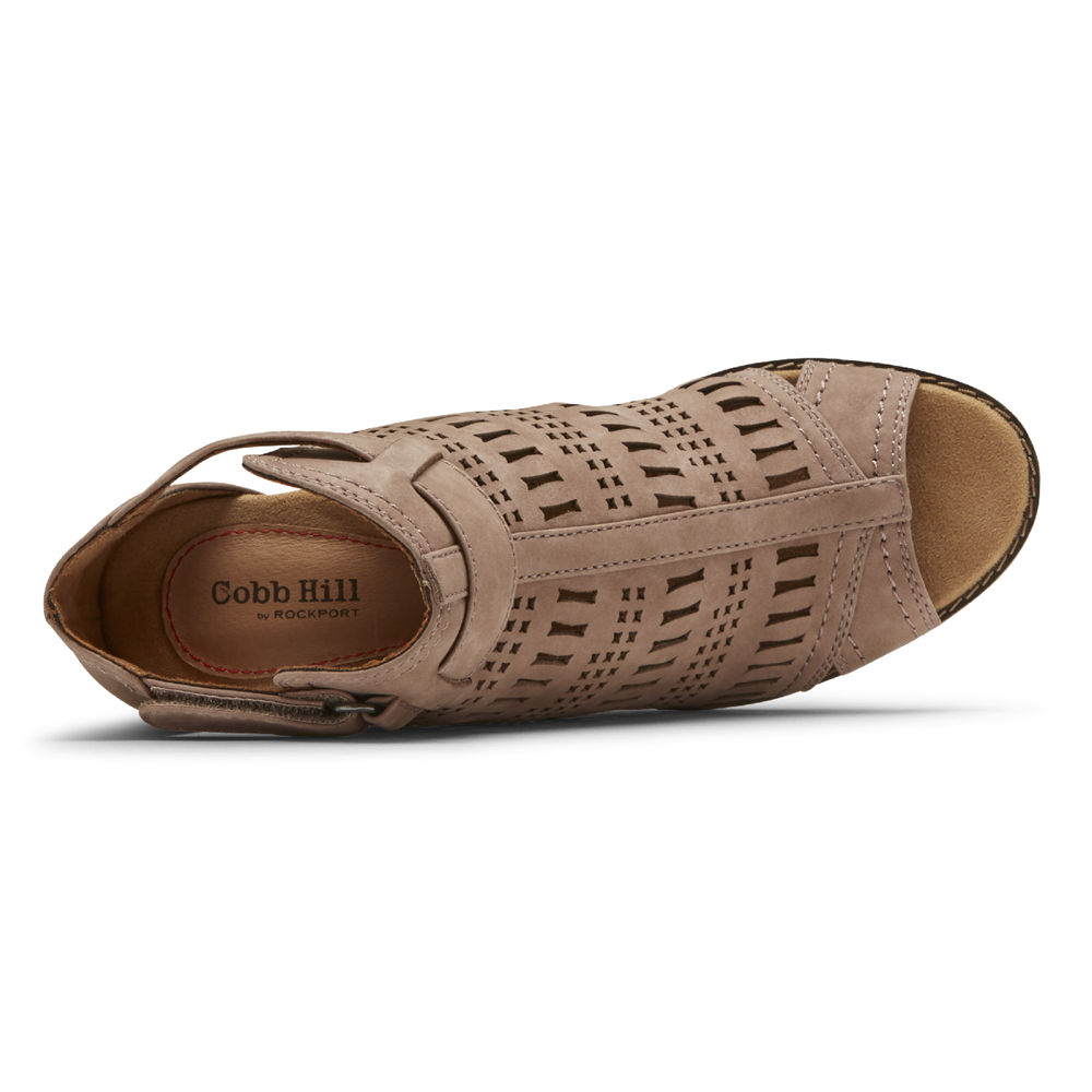 Rockport Stövlar Dam Rosa - Cobb Hill Lucinda Perforated - DQJFS5208